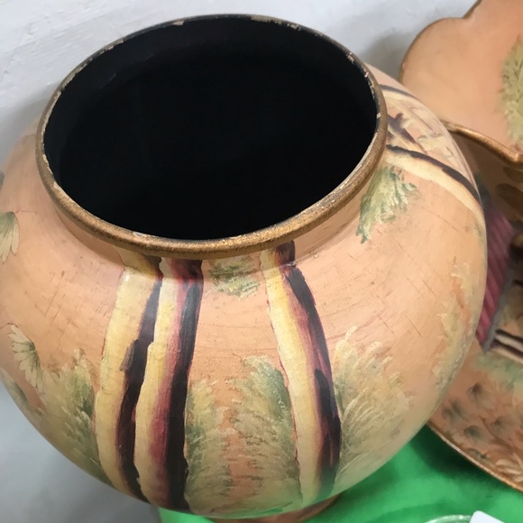 Vintage Oriental set,  plate / jar/ bowl - Picture 10 of 16